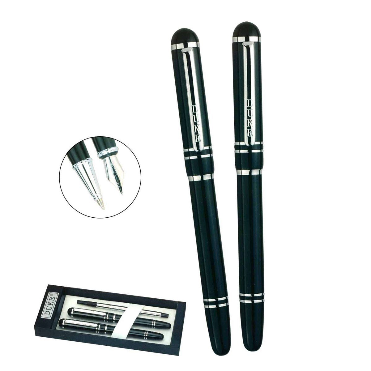 DUKE PEKLM0040 Dolma Kalem ve Roller Kalem Seti