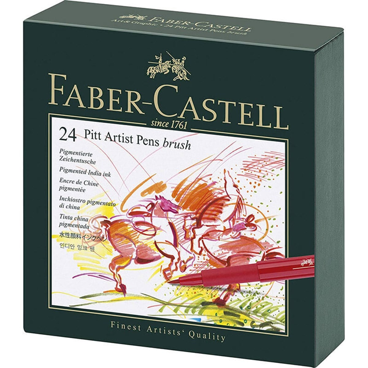 Faber Castell Pitt Çizim Kalemi Firça Uç Studio Box 24 RenkFaber Castell Pitt Çizim Kalemi Firça Uç Studio Box 24 RenkTeknik Çizim ve Grafik KalemleriFaber-Castell