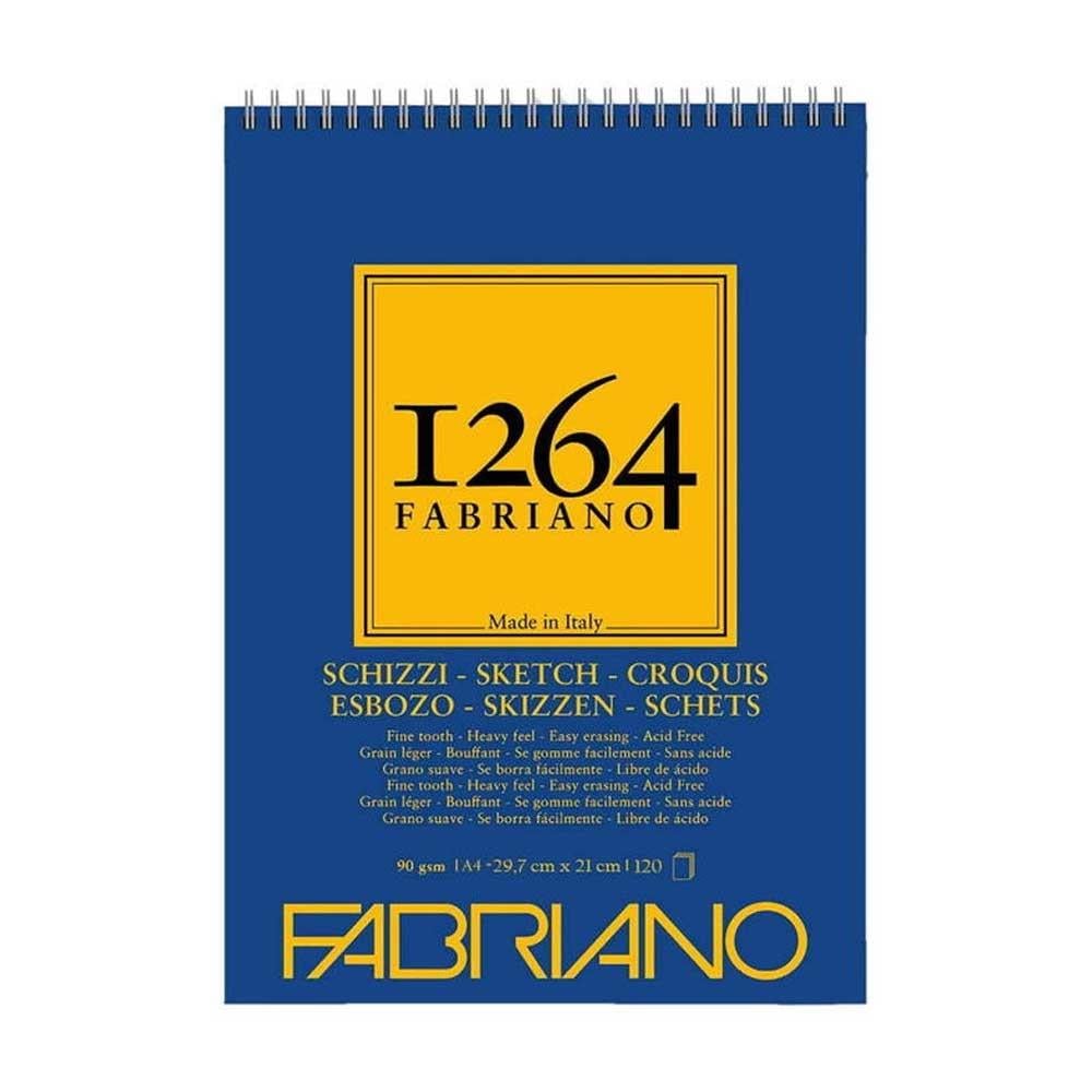 Fabriano Eskiz Defteri Spiralli A4 90 g 120 YaprakFabriano Eskiz Defteri Spiralli A4 90 g 120 YaprakEskiz BloklarıFabriano
