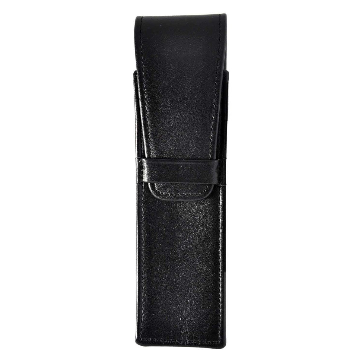 Hakiki Deri Cep Tipi Kalem Kılıfı Siyah 2'li