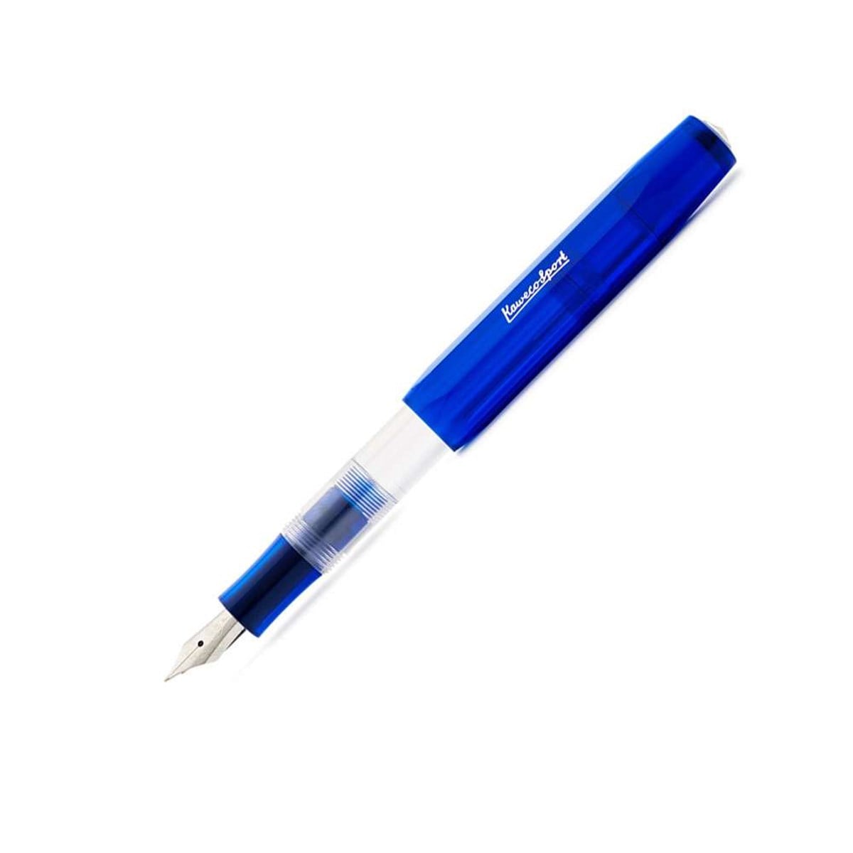 Kaweco 10000068 Ice Sport Transparan Mavi B Uç Dolma Kalem