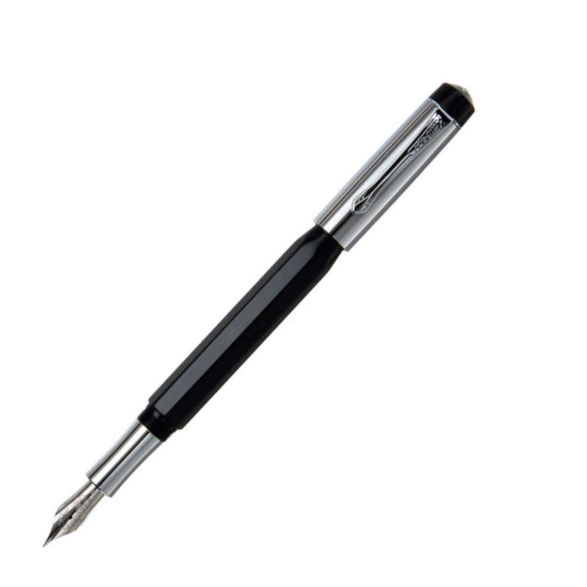 Kaweco 10000178 Elite Dolma Kalem Akrilik Siyah/Krom M Uç