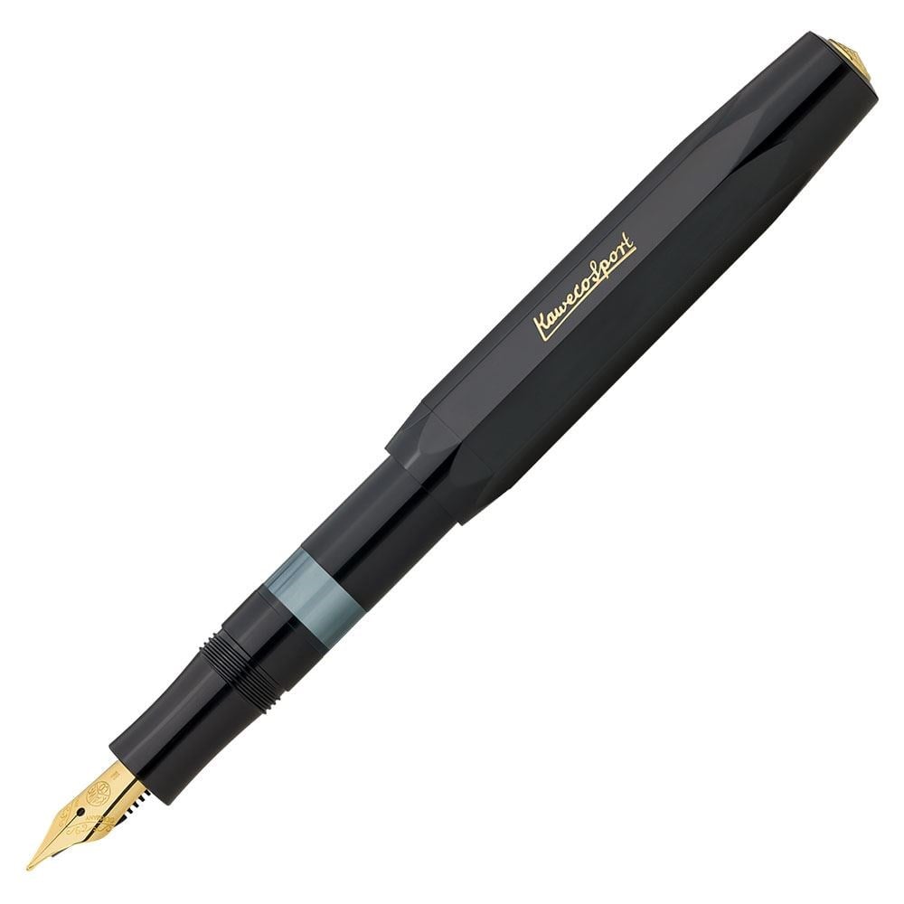 Kaweco Piston Sport Classic Dolma Kalem F Uç Black Gold 11000335Kaweco Piston Sport Classic Dolma Kalem F Uç Black Gold 11000335Dolma KalemKAWECO
