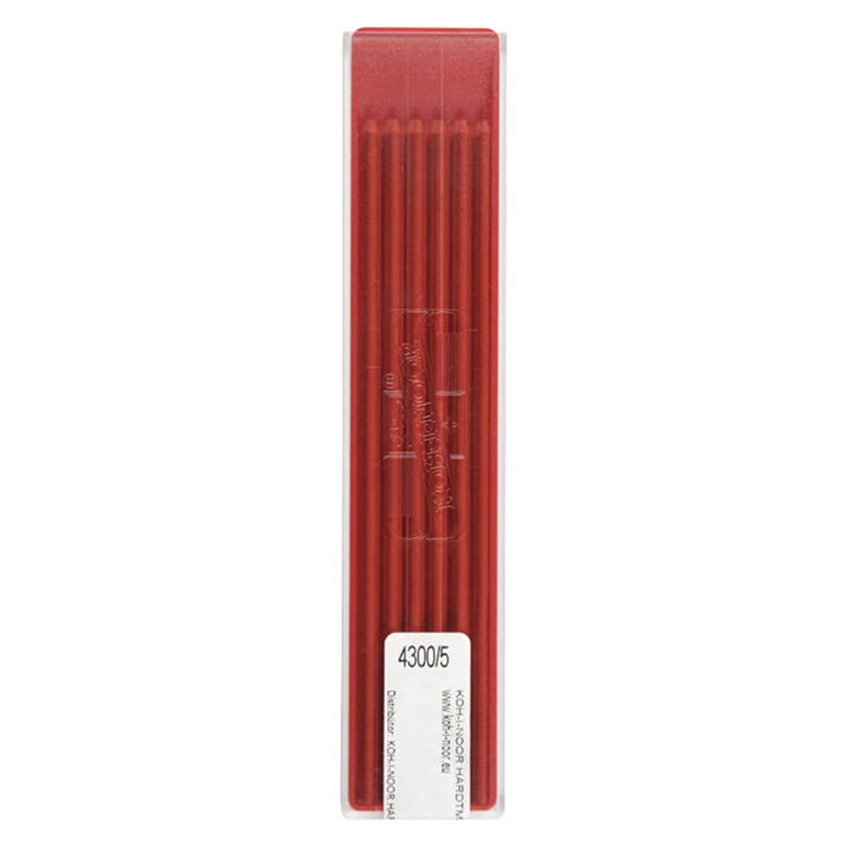 Koh-i-Noor 12'li 2mm Min (Uç) Kırmızı 4300/5 5230Kalem Uçları ve YedeklerKoh-i Noor