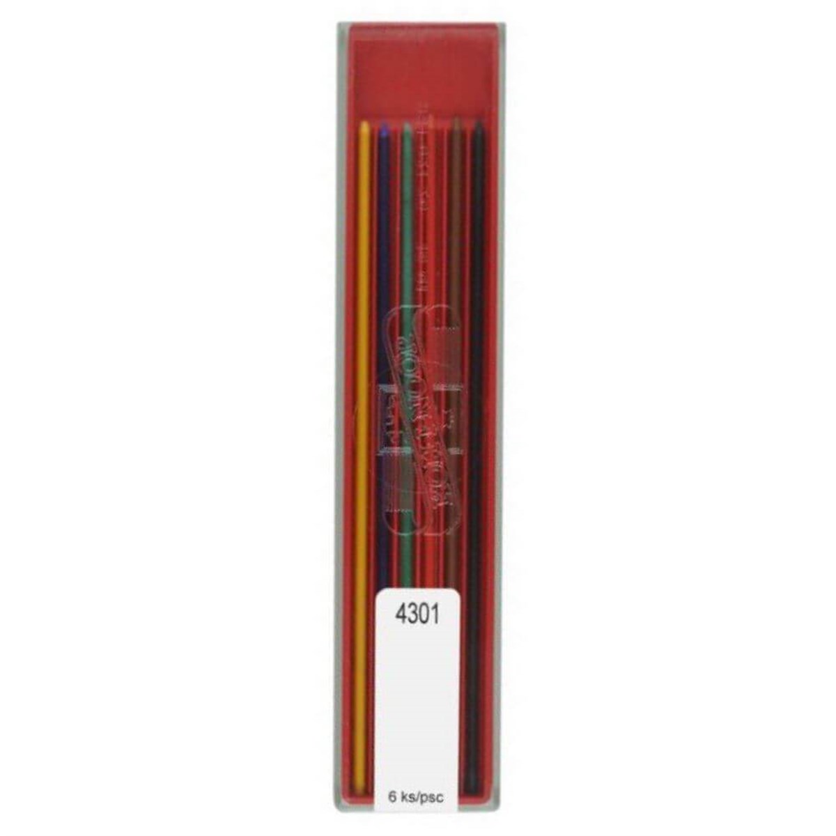 Koh-i-Noor 6 Renk  2mm Min (Uç) 4301Koh-i-Noor 6 Renk  2mm Min (Uç) 4301Kalem Uçları ve YedeklerKoh-i Noor