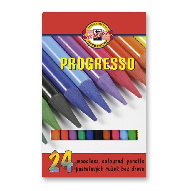 Koh-i-Noor Progresso Kuru Boya Kalemi 24'lü SetKoh-i-Noor Progresso Kuru Boya Kalemi 24'lü SetKuru Boya SetleriKoh-i Noor
