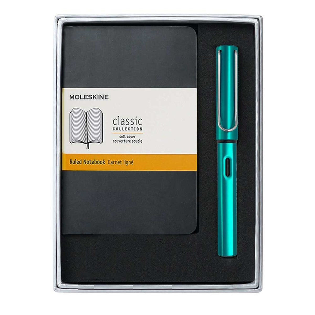 Lamy Moleskine Classic Defter - Lamy AL-Star Dolma Kalem Turmaline - M SetDolma KalemLamy
