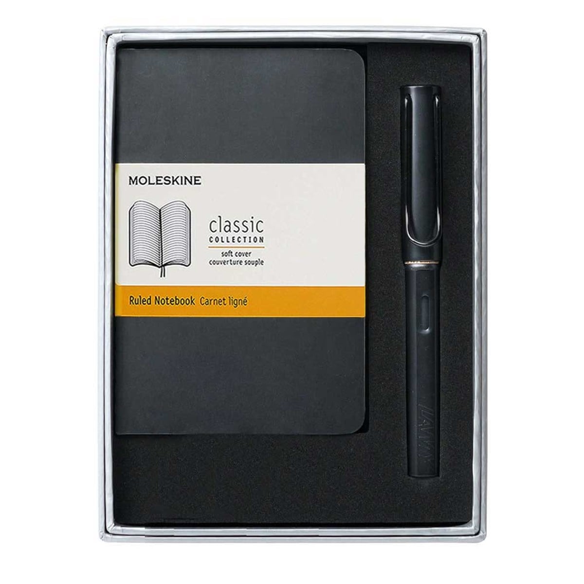 Lamy Moleskine Classic Defter - Lamy AL-Star Dolma Kalem Siyah - M SetDolma KalemLamy