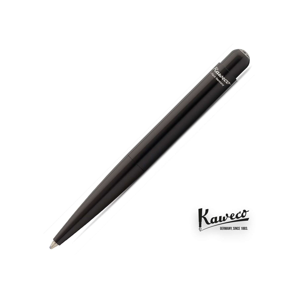 Liliput Tükenmezkalem Alüminyum-Siyah