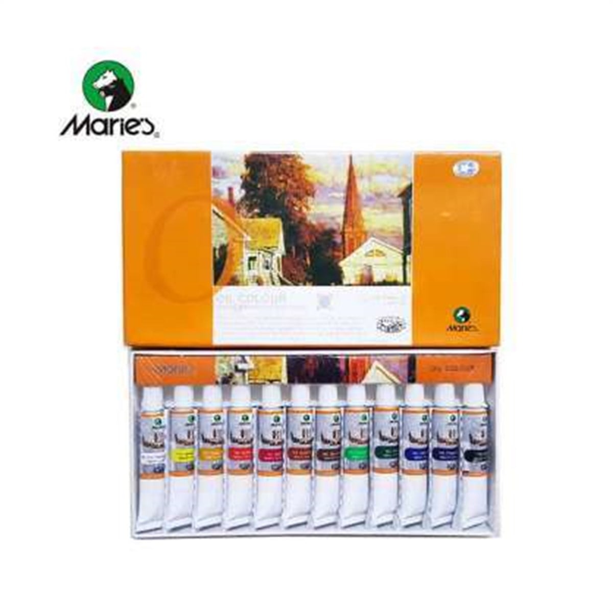 Maries 12 Renk 12 ml Yağlı Boya
