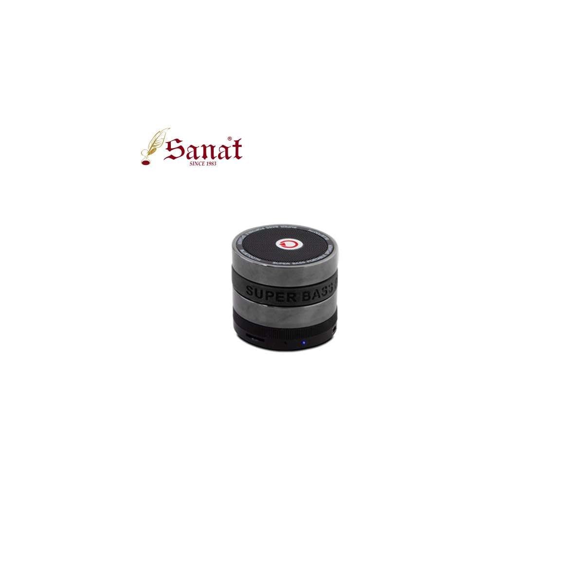 Mikado Hoparlör - FM + TF Kart Destekli - Bluetooth Şarjlı Speaker - Siyah Renk