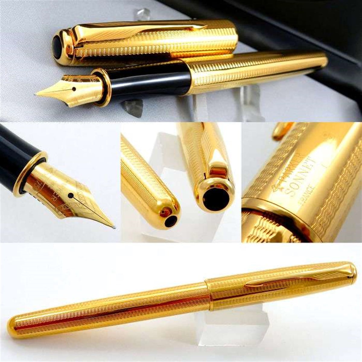 Parker Sonnet Cascade Gold Dolma Kalem