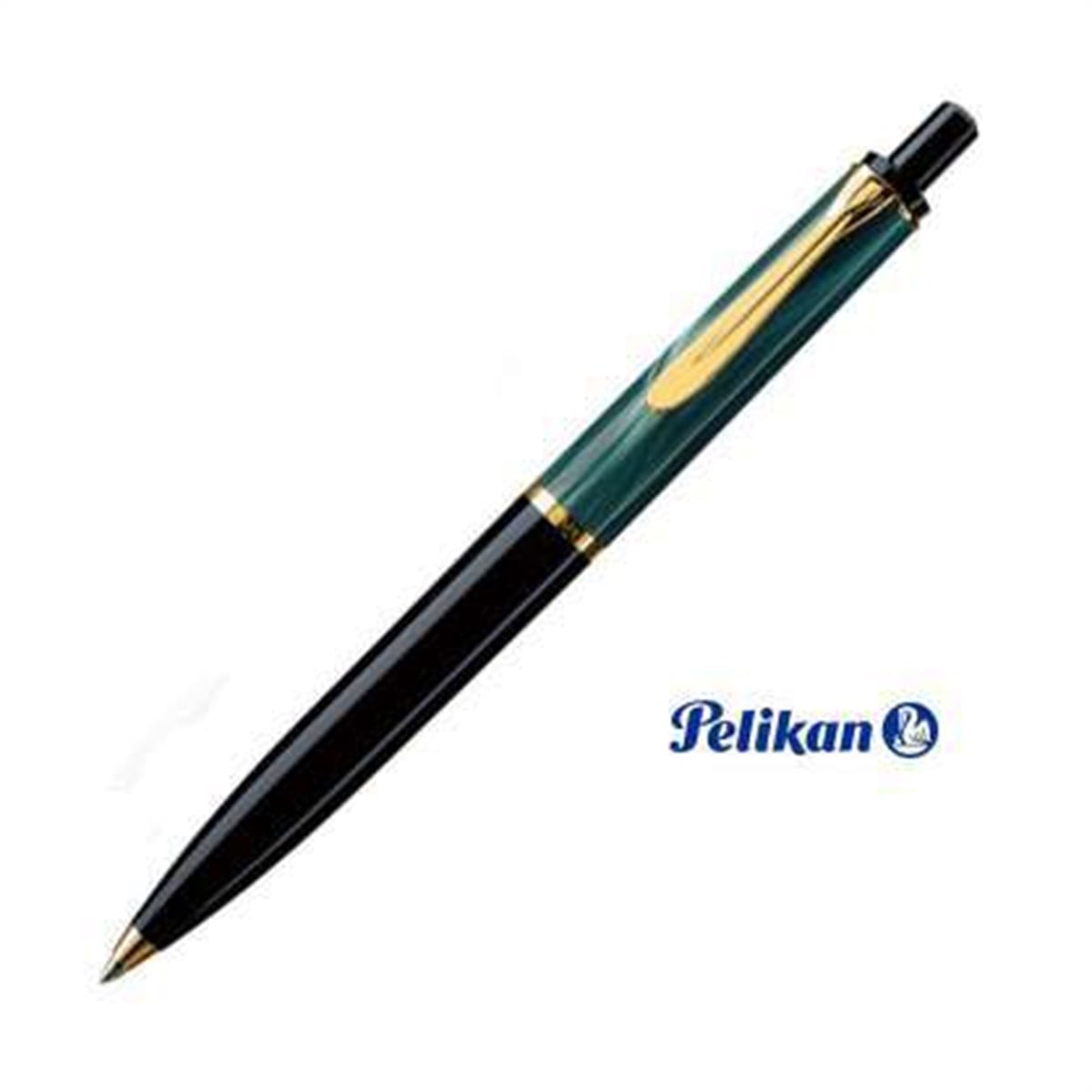 Pelikan 200 Serisi Tükenmez Kalem Yeşil/Siyah