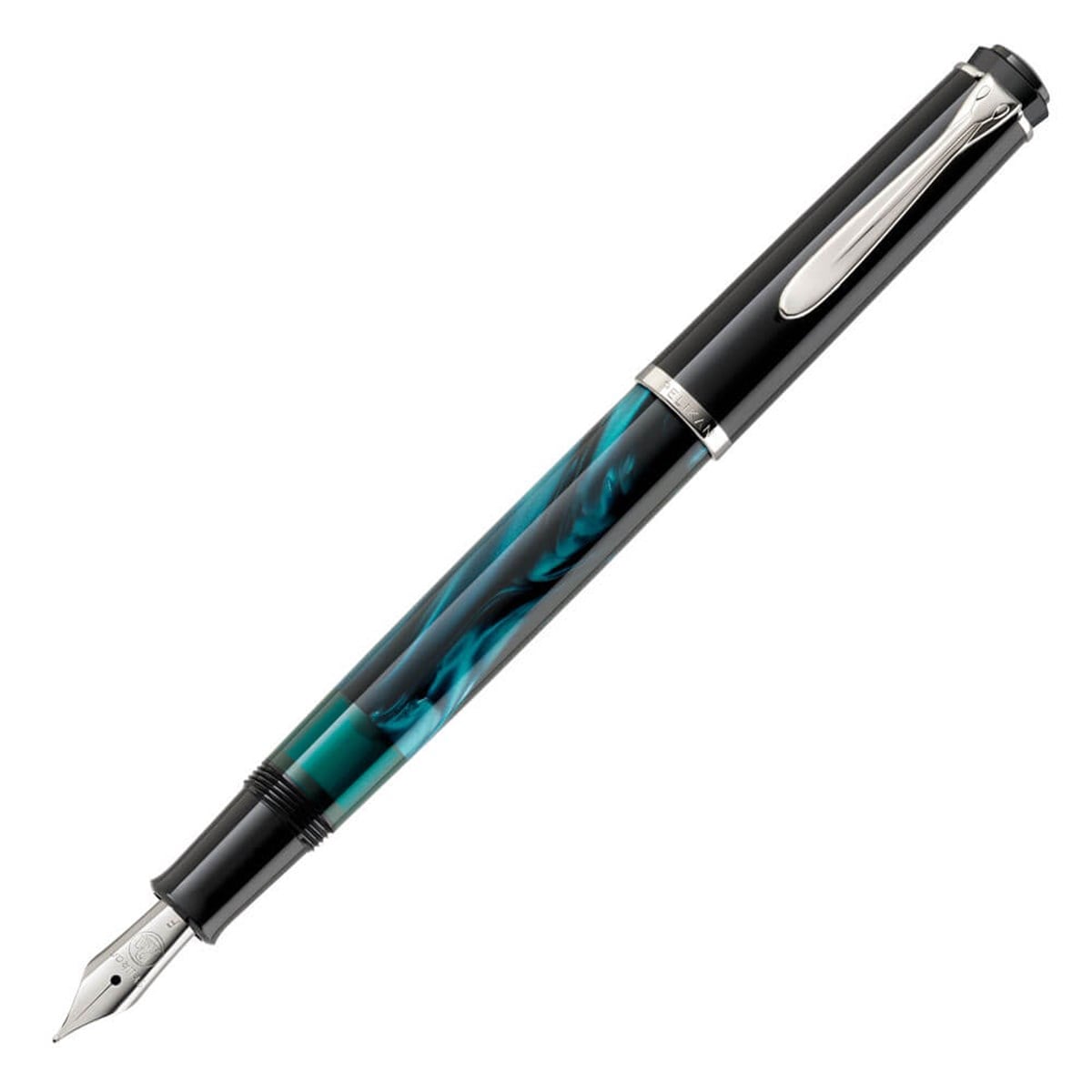 Pelikan Classic M205 Petrol Marbled Dolma Kalem M UçPelikan Classic M205 Petrol Marbled Dolma Kalem M UçDolma KalemPELİKAN