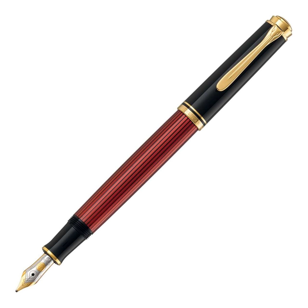 Pelikan Souveran M400 Dolma Kalem Bordo-Siyah Sedefli
