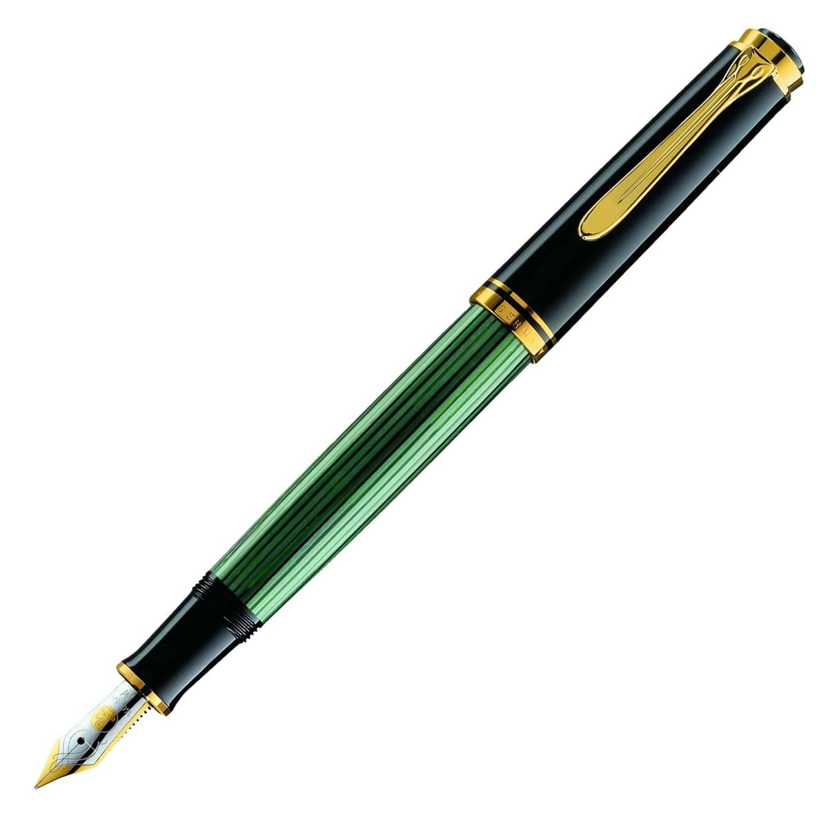 Pelikan Souveran M400 Dolma Kalem Yeşil-Siyah