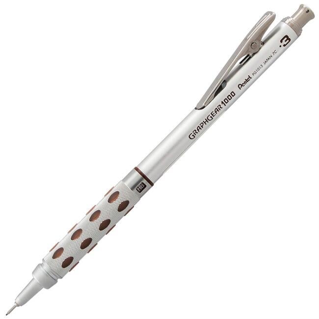 Pentel GraphGear 1000 Metal Gövde Versatil Kalem 0.3 mmPentel GraphGear 1000 Metal Gövde Versatil Kalem 0.3 mmVersatil Kalem (Uçlu)PENTEL