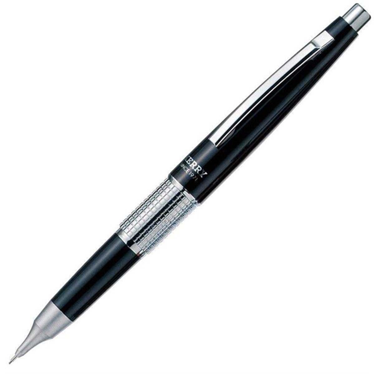 Pentel Kerry 0,7mm Kapaklı Versatil Kalem Siyah