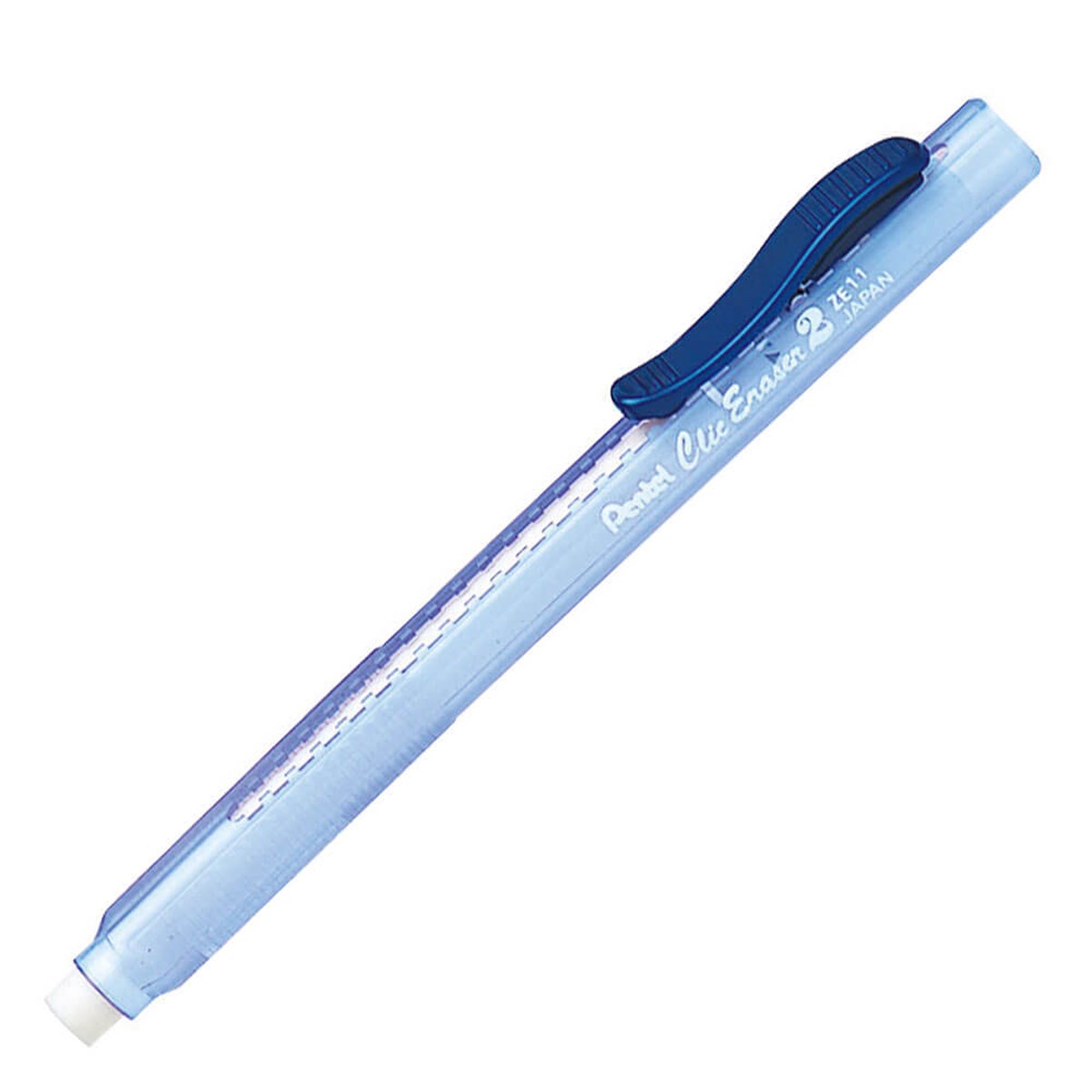 Pentel Sürgülü Kalem Silgi Şeffaf Gövdeli Mavi ZE11T-CPentel Sürgülü Kalem Silgi Şeffaf Gövdeli Mavi ZE11T-CKalem Uçları ve YedeklerPENTEL