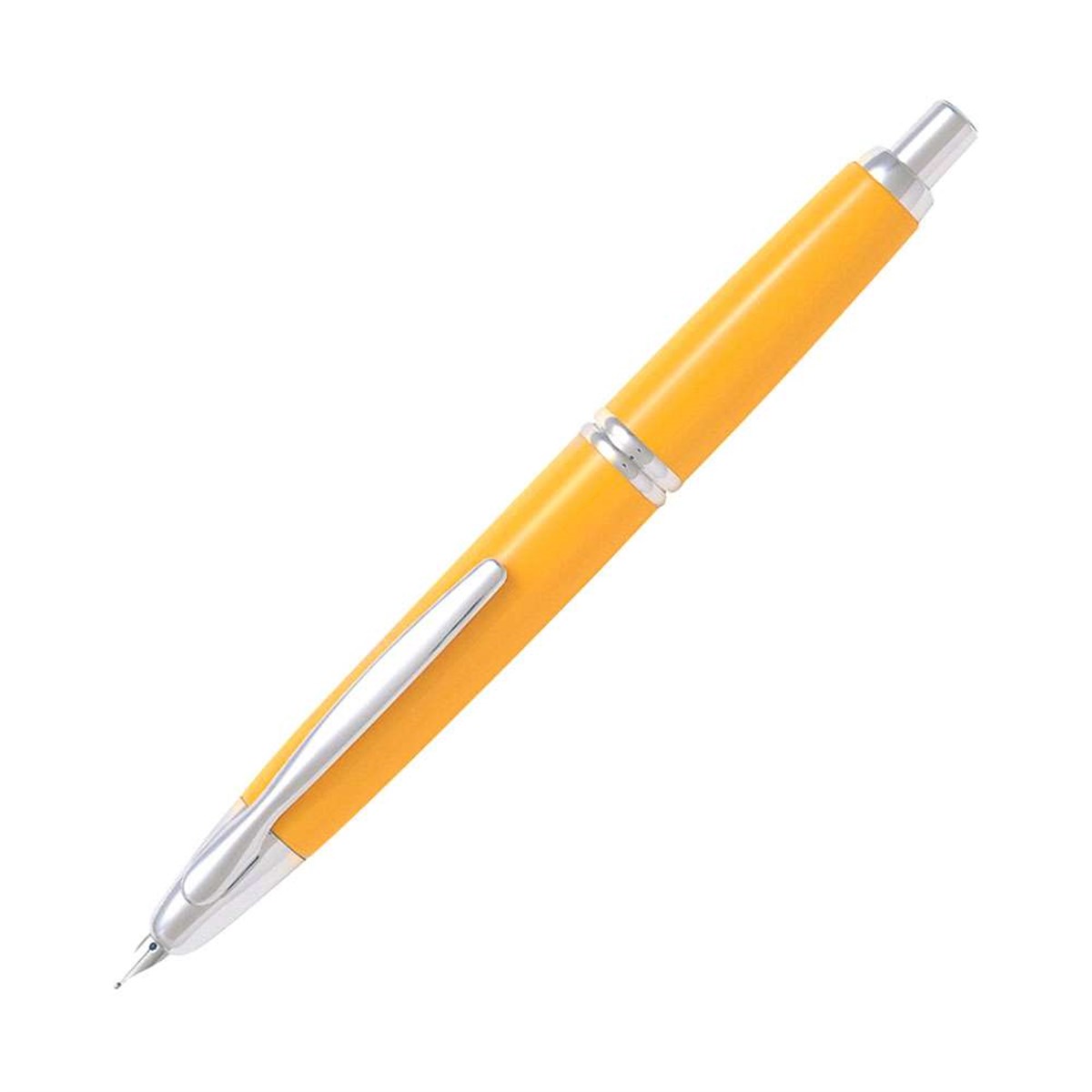 Pilot Capless Dolma Kalem 18K Altın Uç Rhodium Trim Sarı