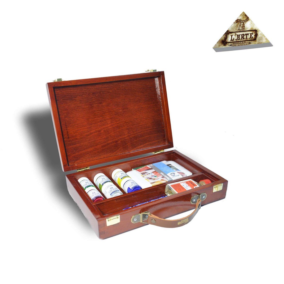 Ressam Çantası - Maun 6,5x30x20 cm