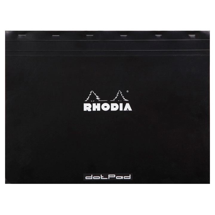 Rhodia Basic Üstten Zımbalı Bloknot A3+ Noktalı SiyahRhodia Basic Üstten Zımbalı Bloknot A3+ Noktalı SiyahDefterRHODIA