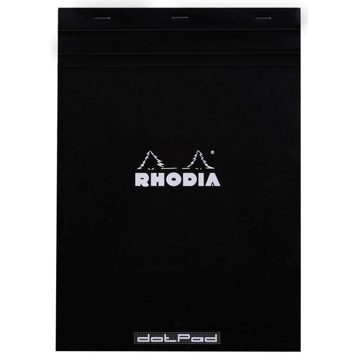 Rhodia Basic Üstten Zımbalı Bloknot A4 Noktalı SiyahRhodia Basic Üstten Zımbalı Bloknot A4 Noktalı SiyahDefterRHODIA