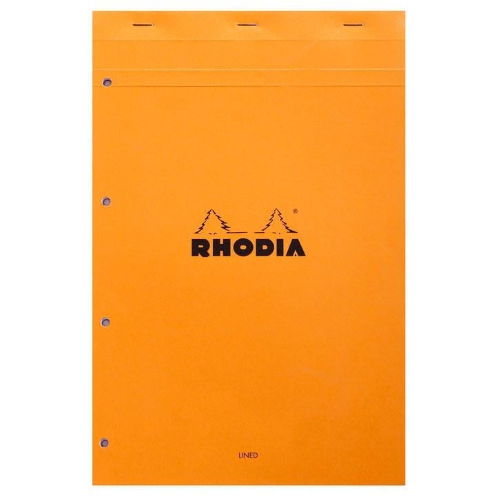 Rhodia Basic Üstten Zımbalı Bloknot A4+ Çizgili TuruncuRhodia Basic Üstten Zımbalı Bloknot A4+ Çizgili TuruncuDefterRHODIA