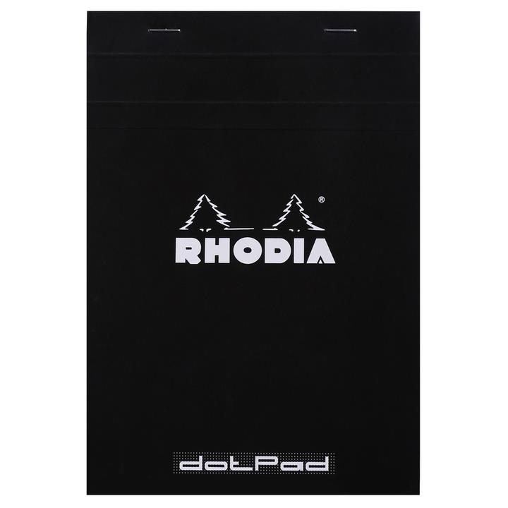 Rhodia Basic Üstten Zımbalı Bloknot A5 Noktalı SiyahRhodia Basic Üstten Zımbalı Bloknot A5 Noktalı SiyahDefterRHODIA