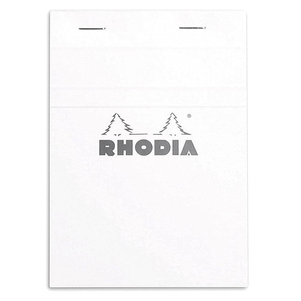Rhodia Basic Üstten Zımbalı Bloknot A6 Kareli BeyazRhodia Basic Üstten Zımbalı Bloknot A6 Kareli BeyazDefterRHODIA