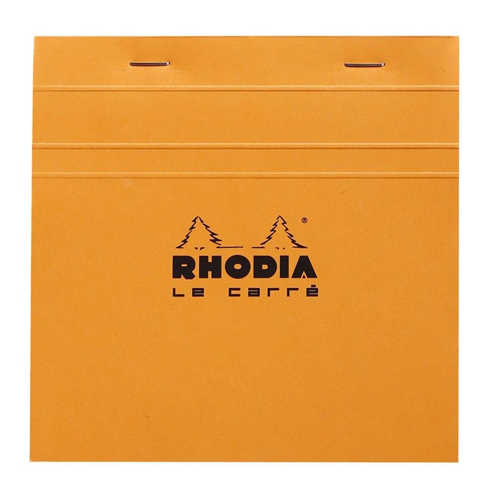 Rhodia Basic Üstten Zımbalı Bloknot Kareli TuruncuRhodia Basic Üstten Zımbalı Bloknot Kareli TuruncuDefterRHODIA