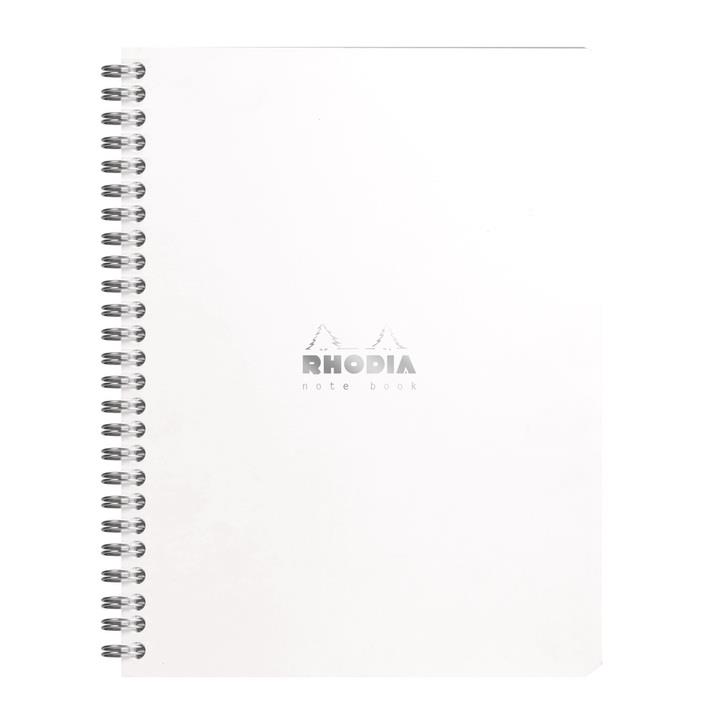 Rhodia Classic Yandan Spiralli A5+ Çizgili Defter BeyazRhodia Classic Yandan Spiralli A5+ Çizgili Defter BeyazDefterRHODIA