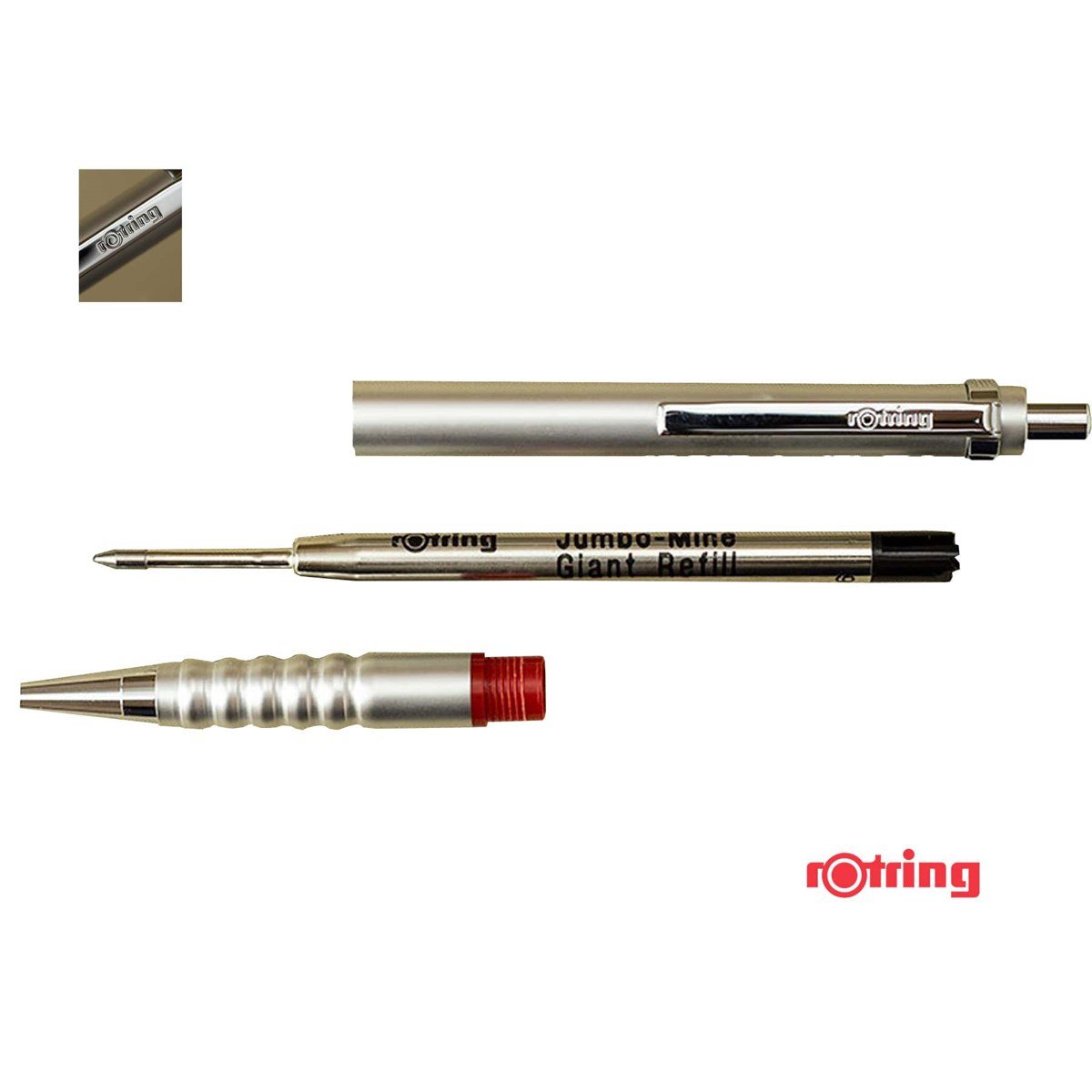 Rotring 400 Silver Tükenmez