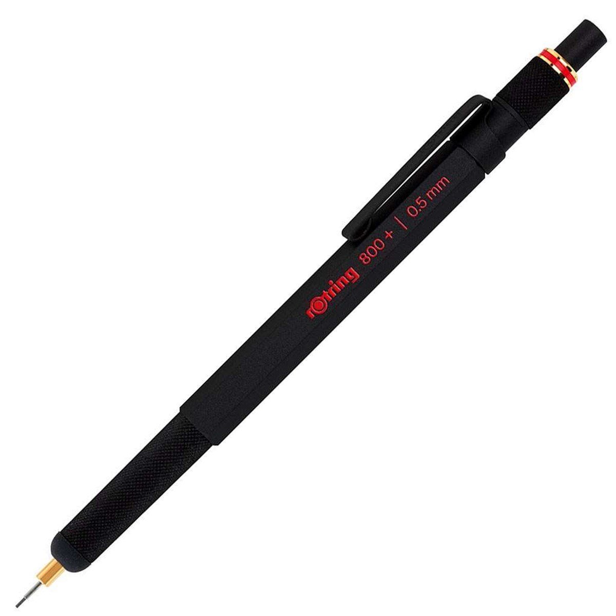 Rotring 800+ 0.5 Versatil + Dokunmatik Kalem Siyah 1900181