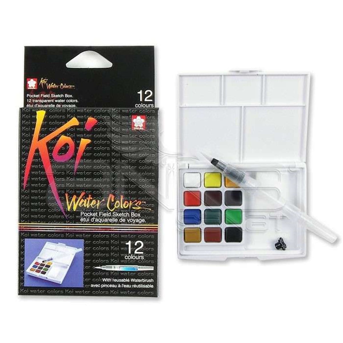 Sakura Koi Watercolours Sulu Boya Seti 12 Renk