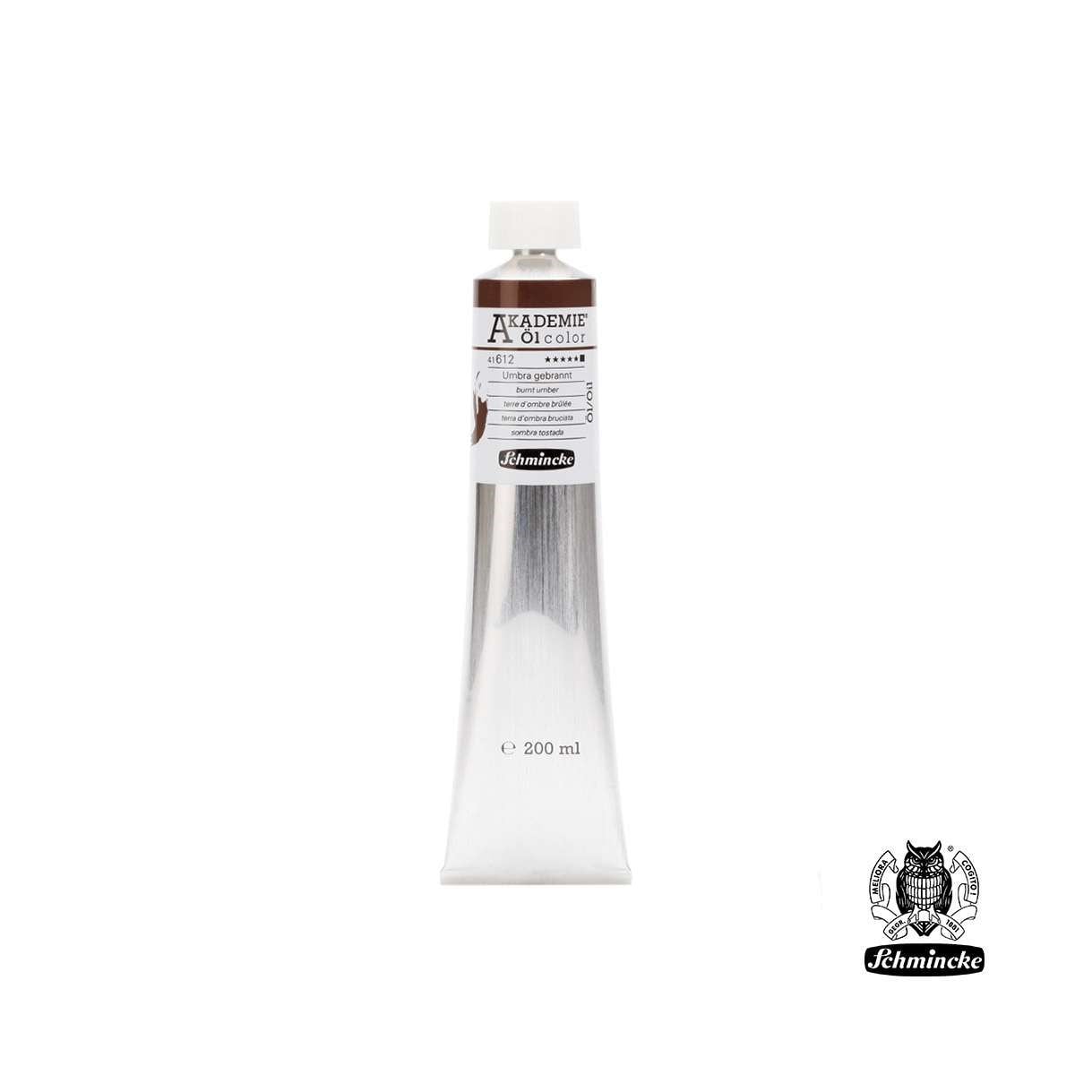 Schmincke Akademie Yağlı Boya 200 ml Burnt Umber