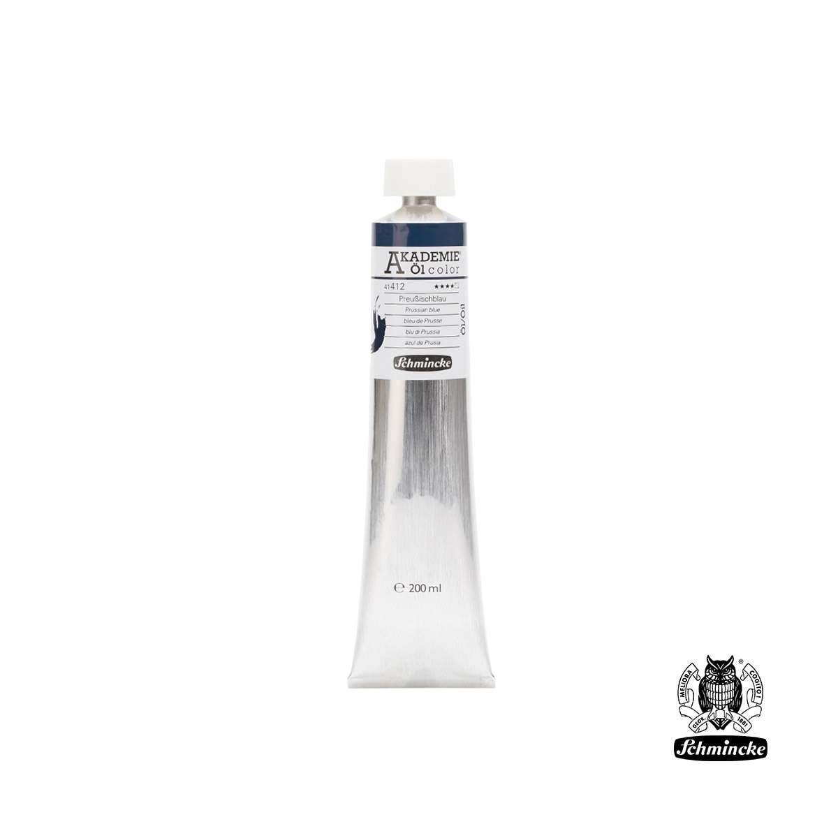 Schmincke Akademie Yağlı Boya 200 ml Prussian Blue