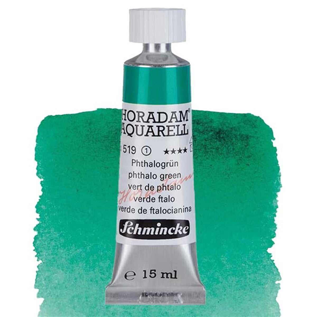 Schmincke Horadam Seri 1 Phthalo Green 15 ml Tüp SuluboyaSulu BoyaSchmincke