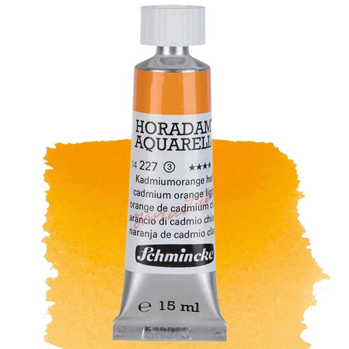 Schmincke Horadam Seri 3 Cadmium Orange Light  15 ml Tüp Suluboya