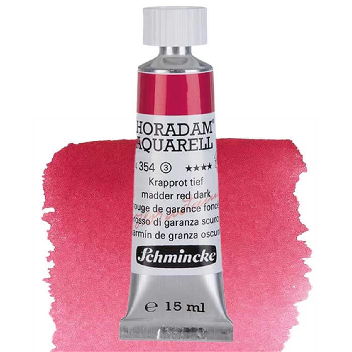 Schmincke Horadam Seri 3 Madder Red Dark 15 ml Tüp SuluboyaSulu BoyalarSchmincke