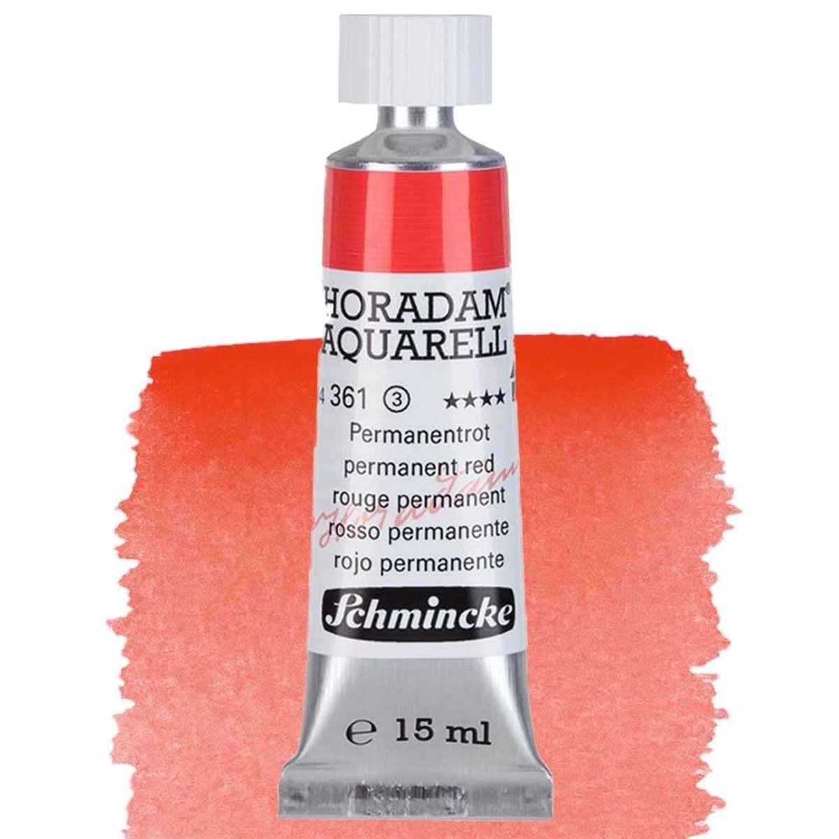 Schmincke Horadam Seri 3 Permanent Red  15 ml Tüp Suluboya
