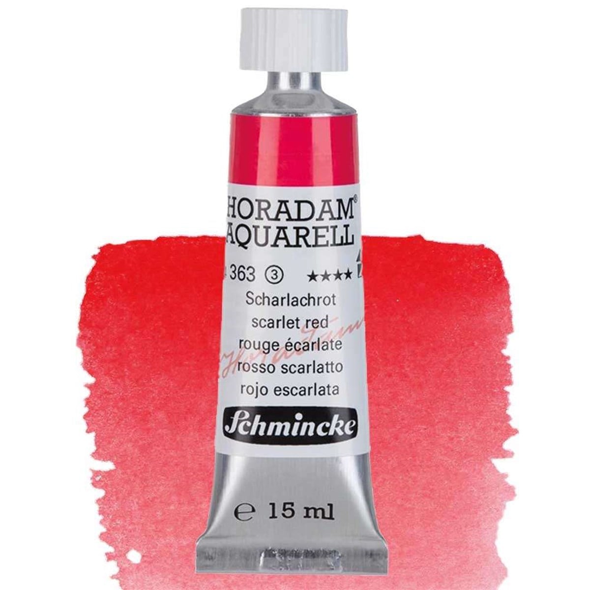 Schmincke Horadam Seri 3 Scarlet Red 15 ml Tüp Suluboya