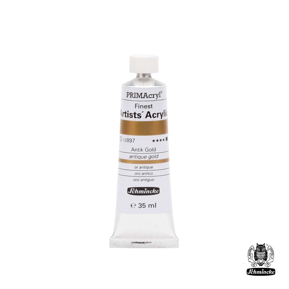 Schmincke PRIMAcryl Akrilik Boya 35ml Antique Gold Seri 2