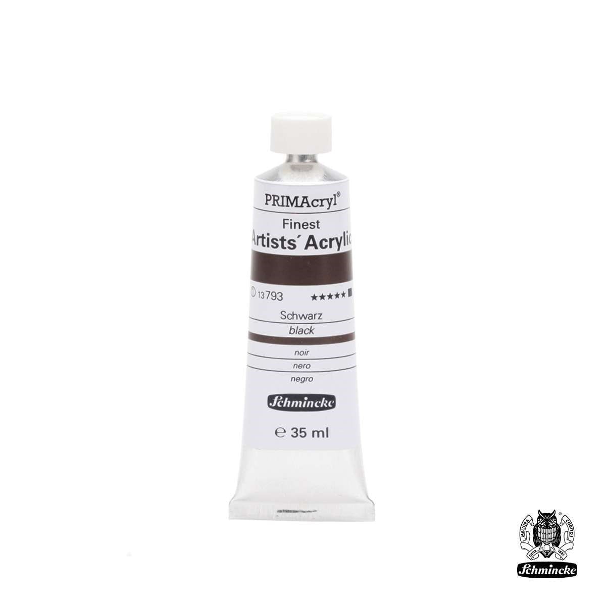 Schmincke PRIMAcryl Akrilik Boya 35ml Black Seri 1