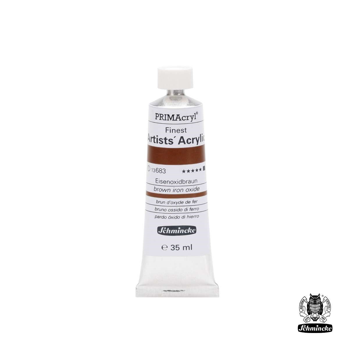 Schmincke PRIMAcryl Akrilik Boya 35ml Brown Iron Oxide Seri 1