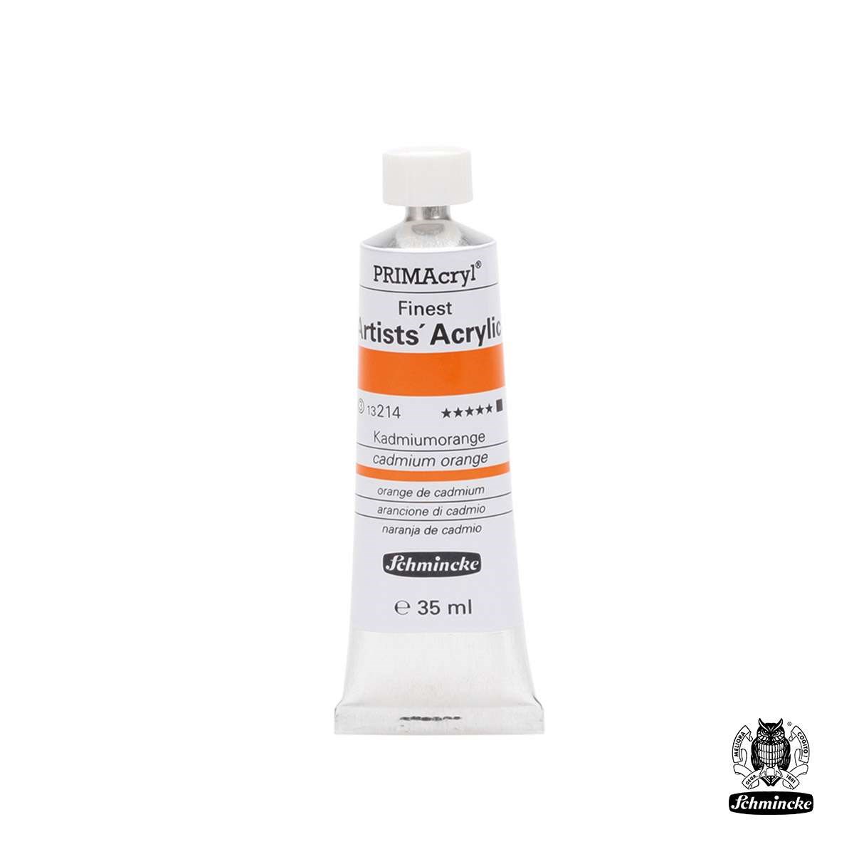 Schmincke PRIMAcryl Akrilik Boya 35ml Cadmium Orange Seri 3