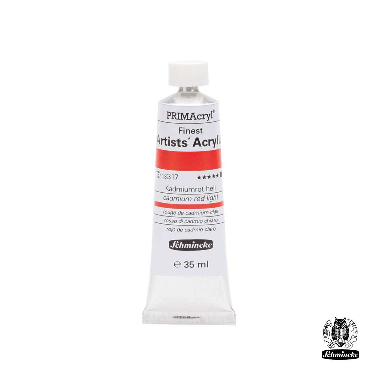 Schmincke PRIMAcryl Akrilik Boya 35ml Cadmium Red Light Seri 3