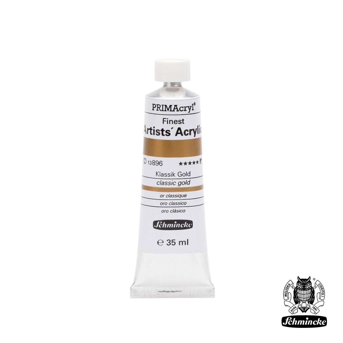 Schmincke PRIMAcryl Akrilik Boya 35ml Classic Gold Seri 2