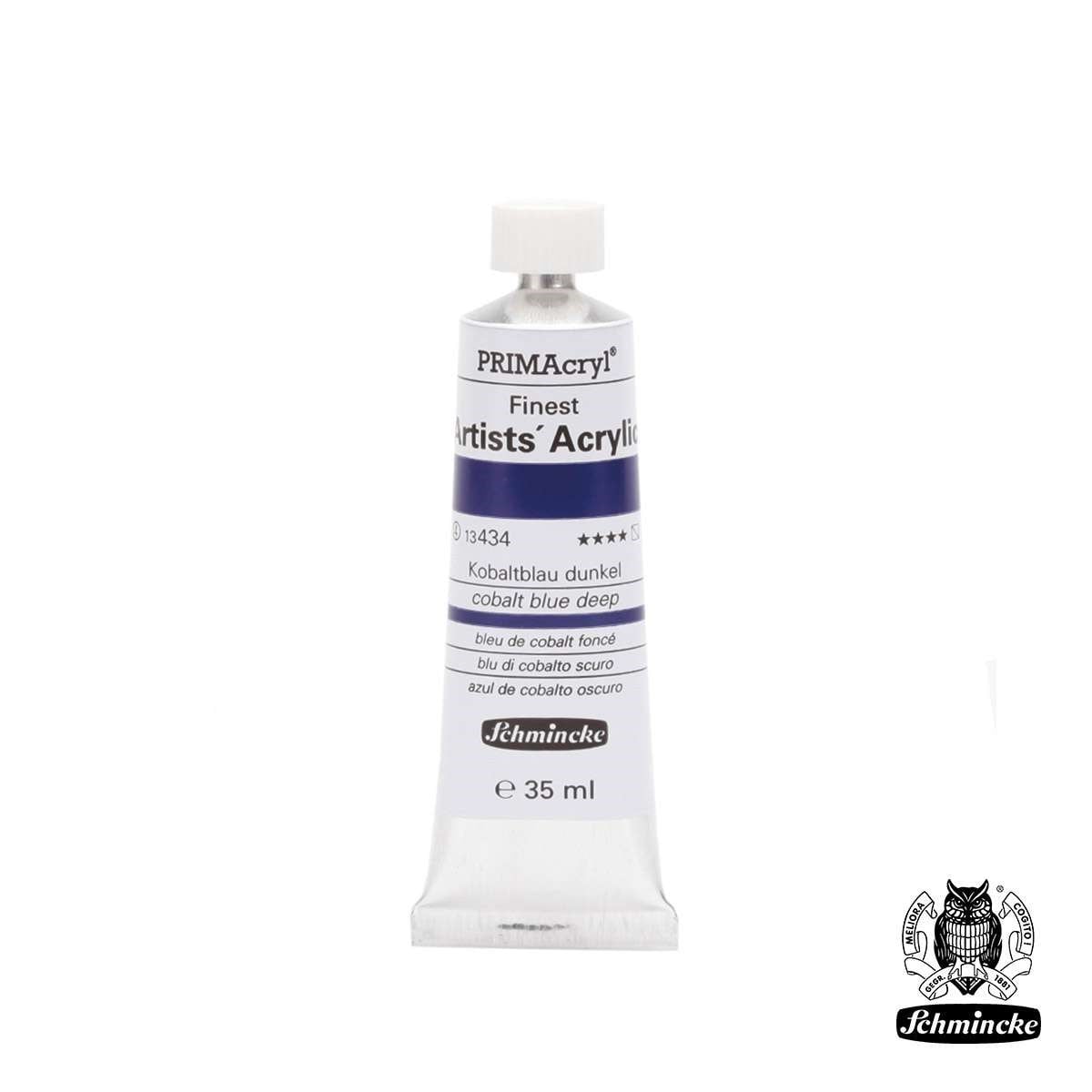 Schmincke PRIMAcryl Akrilik Boya 35ml Cobalt Blue Deep Seri 4