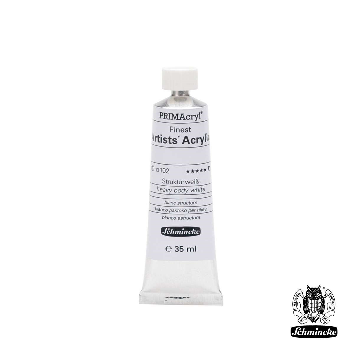 Schmincke PRIMAcryl Akrilik Boya 35ml Heavy Body White Seri 1